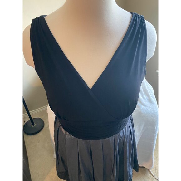 S.L. FASHIONS Sleeveless Black Evening Dress - Size 18W (NWT) - Picture 3 of 9